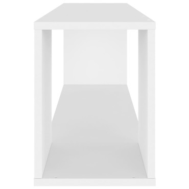 vidaXL Έπιπλο Τηλεόρασης Λευκό 100x24x32cm Επεξεργασμένο Ξύλο