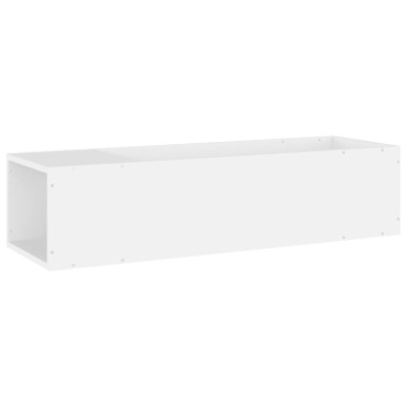 vidaXL Έπιπλο Τηλεόρασης Λευκό 100x24x32cm Επεξεργασμένο Ξύλο
