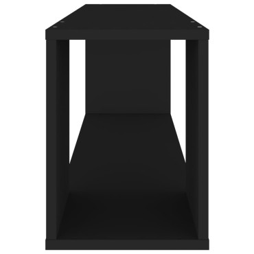 vidaXL Έπιπλο Τηλεόρασης Μαύρο 100x24x32cm Επεξεργασμένο Ξύλο