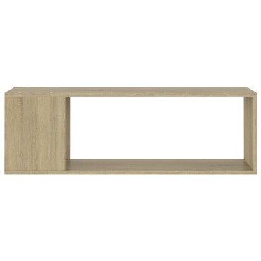 vidaXL Έπιπλο Τηλεόρασης Sonoma Δρυς 100x24x32cm Επεξεργ. Ξύλο