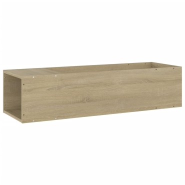 vidaXL Έπιπλο Τηλεόρασης Sonoma Δρυς 100x24x32cm Επεξεργ. Ξύλο