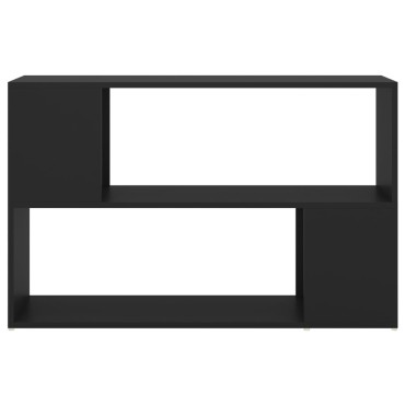 vidaXL Βιβλιοθήκη Μαύρη 100x24x63cm από Επεξεργασμένο Ξύλο 1 τεμ.