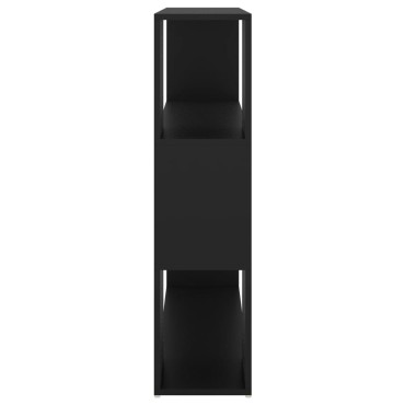 vidaXL Βιβλιοθήκη/Διαχωριστικό Χώρου Μαύρο 100x24x94cm 1 τεμ.