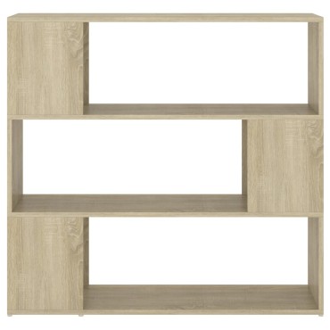vidaXL Βιβλιοθήκη/Διαχωριστικό Χώρου Sonoma Δρυς 100x24x94cm 1 τεμ.
