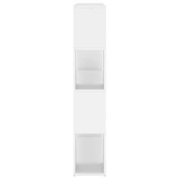vidaXL Βιβλιοθήκη/Διαχωριστικό Χώρου Λευκό 100x24x124cm 1 τεμ.