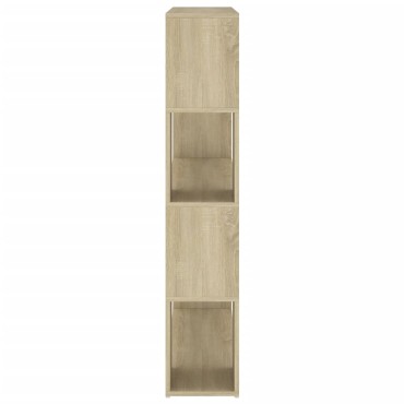 vidaXL Βιβλιοθήκη/Διαχωριστικό Χώρου Sonoma Δρυς 100x24x124cm 1 τεμ.
