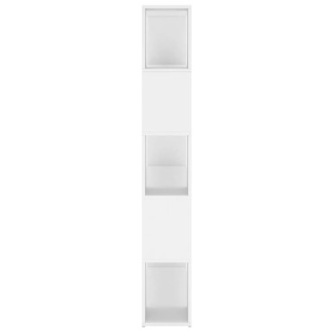 vidaXL Βιβλιοθήκη/Διαχωριστικό Χώρου Λευκό 100x24x155cm Επεξ. Ξύλο 1 τεμ.
