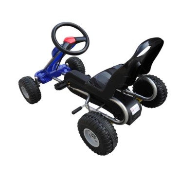 vidaXL Go Kart με Πετάλια Μπλε