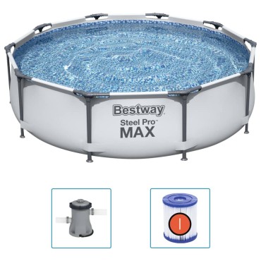 Bestway Σετ Πισίνας Steel Pro MAX 305 x 76 εκ.