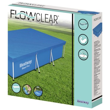 Bestway Κάλυμμα Πισίνας Flowclear 304 x 205 x 66 εκ.