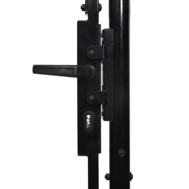 vidaXL Πόρτα Περίφραξης Διπλή με Λόγχες 400 x 225 εκ.