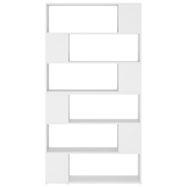 vidaXL Βιβλιοθήκη/Διαχωριστικό Χώρου Λευκό 100x24x188cm 1 τεμ.