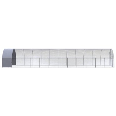 vidaXL Κοτέτσι Εξωτερικού Χώρου 3 x 12 x 2 μ. από Γαλβανισμένο Χάλυβα