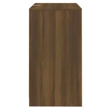 vidaXL Ντουλάπια 2 τεμ. Καφέ Δρυς 70x41x75cm από Επεξ. Ξύλο
