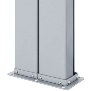 vidaXL Σκίαστρο Πλαϊνό Συρόμενο Κρεμ 200 x 1200 εκ.