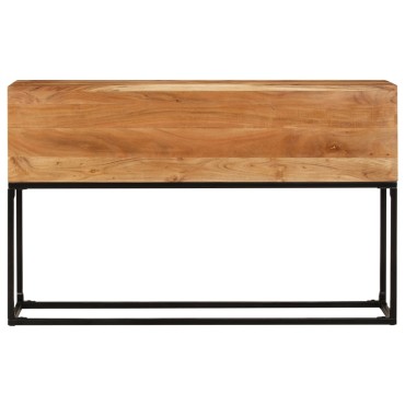 vidaXL Τραπέζι Κονσόλα 120x30x75cm από Μασίφ Ξύλο Ακακίας 1 τεμ.