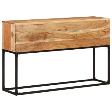 vidaXL Τραπέζι Κονσόλα 120x30x75cm από Μασίφ Ξύλο Ακακίας 1 τεμ.