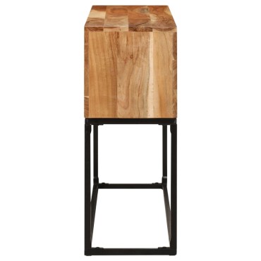 vidaXL Τραπέζι Κονσόλα 120x30x75cm από Μασίφ Ξύλο Ακακίας 1 τεμ.