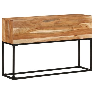 vidaXL Τραπέζι Κονσόλα 120x30x75cm από Μασίφ Ξύλο Ακακίας 1 τεμ.