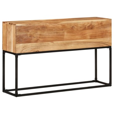 vidaXL Τραπέζι Κονσόλα 120x30x75cm από Μασίφ Ξύλο Ακακίας 1 τεμ.