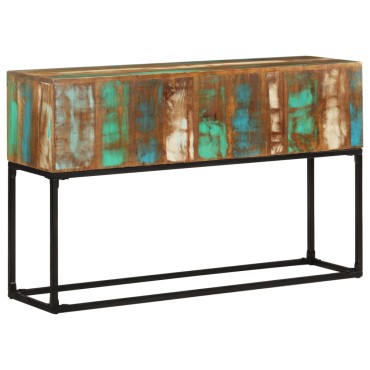 vidaXL Τραπέζι Κονσόλα 120x30x75cm από Μασίφ Ανακυκλωμένο Ξύλο 1 τεμ.