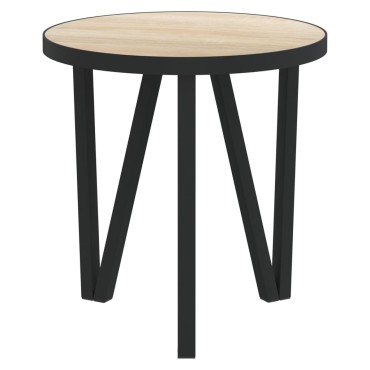 vidaXL Τραπεζάκι Sonoma Δρυς από MDF 35x34cm 1 τεμ.