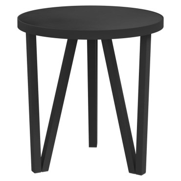 vidaXL Τραπεζάκι Μαύρο από MDF 35x34cm 1 τεμ.