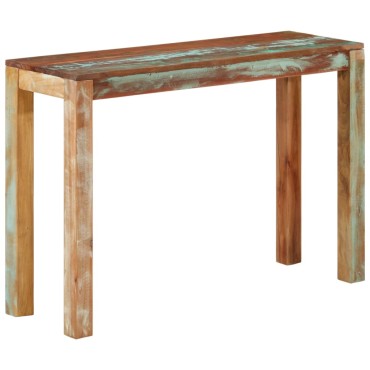 vidaXL Κονσόλα Τραπέζι 110x35x76cm από Μασίφ Ανακυκλωμένο Ξύλο 1 τεμ.