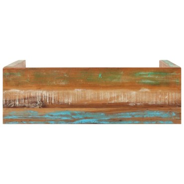 vidaXL Κονσόλα Τραπέζι 110x35x76cm από Μασίφ Ανακυκλωμένο Ξύλο 1 τεμ.