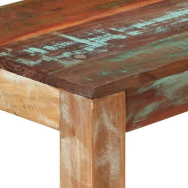 vidaXL Κονσόλα Τραπέζι 110x35x76cm από Μασίφ Ανακυκλωμένο Ξύλο 1 τεμ.