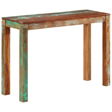 vidaXL Κονσόλα Τραπέζι 110x35x76cm από Μασίφ Ανακυκλωμένο Ξύλο 1 τεμ.