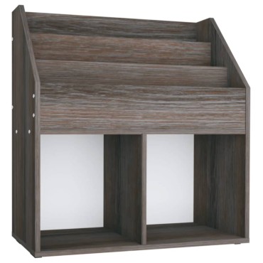 vidaXL Παιδική Ραφιέρα Περ. Γκρι/Sonoma Δρυς 71x30x78,5cm Επεξ. Ξύλο 1 τεμ.