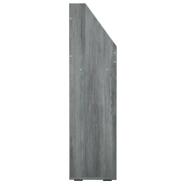 vidaXL Παιδική Ραφιέρα Περιοδικών Γκρι Σκυρ. 71x30x114cm Επεξ. Ξύλο 1 τεμ.