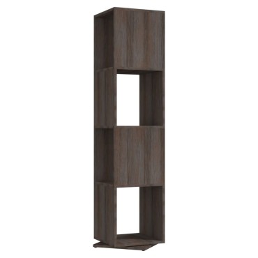 vidaXL Ντουλάπι Περιστ. Γκρι/Sonoma Δρυς 34,5x34,5x75,5cm Επεξ. Ξύλο 1 τεμ.