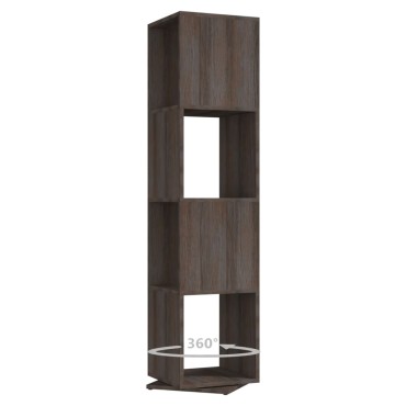 vidaXL Ντουλάπι Περιστ. Γκρι/Sonoma Δρυς 34,5x34,5x75,5cm Επεξ. Ξύλο 1 τεμ.