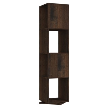 vidaXL Ντουλάπι Περιστρ. Καπνιστή Δρυς 34,5x34,5x75,5cm Επεξ. Ξύλο 1 τεμ.