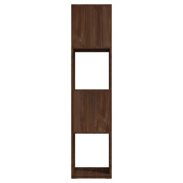 vidaXL Ντουλάπι Περιστρ. Καφέ Δρυς 34,5x34,5x75,5cm Επεξ. Ξύλο 1 τεμ.