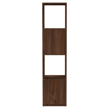 vidaXL Ντουλάπι Περιστρ. Καφέ Δρυς 34,5x34,5x75,5cm Επεξ. Ξύλο 1 τεμ.