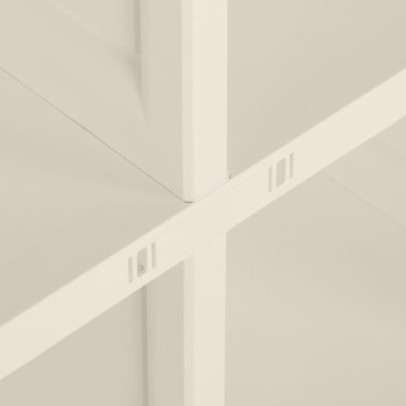 vidaXL Πλαστικό Ντουλάπι Κρεμ Ανοιχτό 79x43x85,5cm με Σχέδιο Ξύλου 1 τεμ.