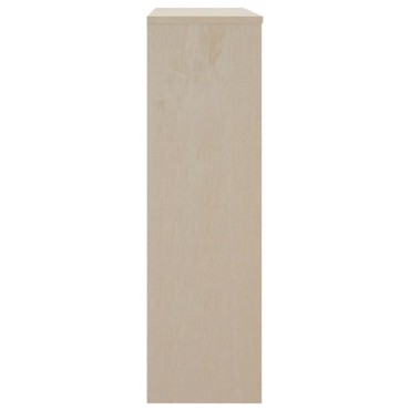 vidaXL Πάνω Μέρος για Ντουλάπι HAMAR Μελί 90x30x100cm Ξύλο Πεύκου 1 τεμ.