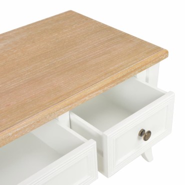 vidaXL Έπιπλο Τηλεόρασης Λευκό 100x35x35cm Ξύλινο