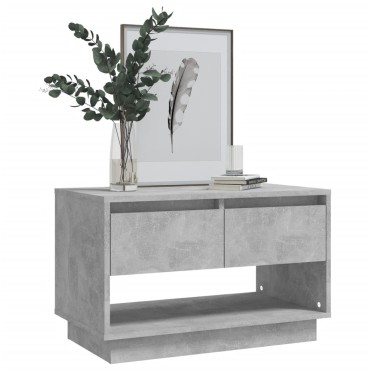 vidaXL Έπιπλο Τηλεόρασης Γκρι Σκυρ. 70x41x44cm Επεξ. Ξύλο
