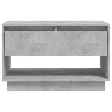 vidaXL Έπιπλο Τηλεόρασης Γκρι Σκυρ. 70x41x44cm Επεξ. Ξύλο