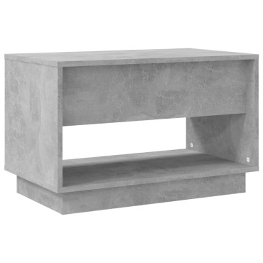 vidaXL Έπιπλο Τηλεόρασης Γκρι Σκυρ. 70x41x44cm Επεξ. Ξύλο