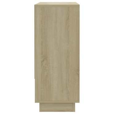 vidaXL Συρταριέρα Sonoma Δρυς 97x31x75cm Επεξεργασμένο Ξύλο 1 τεμ.