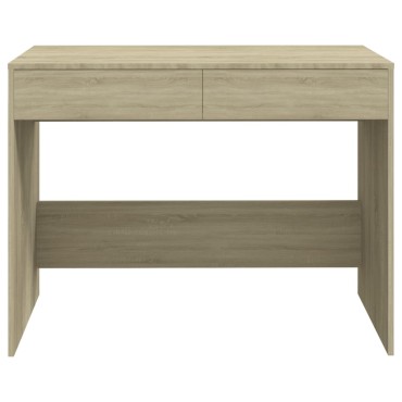vidaXL Γραφείο Sonoma Δρυς 101x50x76,5cm από Επεξεργασμένο Ξύλο 1 τεμ.