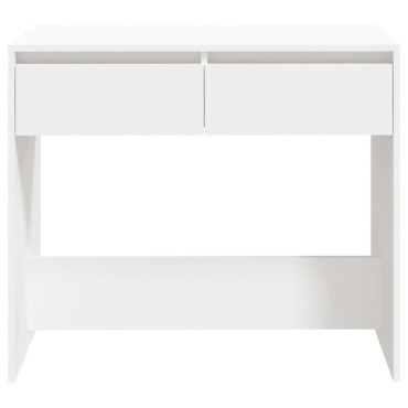 vidaXL Τραπέζι Κονσόλα Λευκό 89x41x76,5cm από Επεξεργασμένο Ξύλο 1 τεμ.
