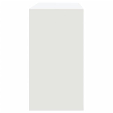 vidaXL Τραπέζι Κονσόλα Λευκό 89x41x76,5cm από Επεξεργασμένο Ξύλο 1 τεμ.