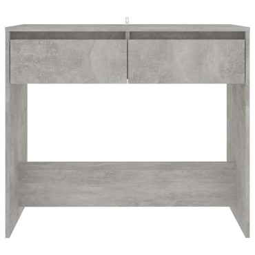 vidaXL Τραπεζάκι κονσόλα Γκρι Σκυρ. 89x41x76,5cm Επεξεργασμένο Ξύλο 1 τεμ.
