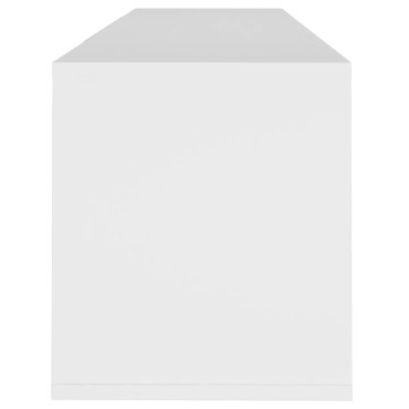 vidaXL Έπιπλο Τηλεόρασης Λευκό 120x30x40,5cm από Επεξεργασμένο Ξύλο